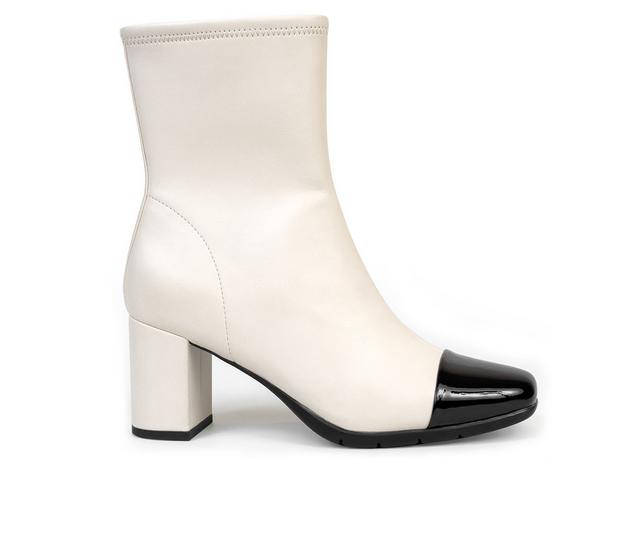 Women's Aerosoles Miles Booties in Eggnog color