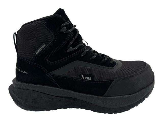 Women's Xena Luna Work Boot Work Shoes in Cosmic Black color