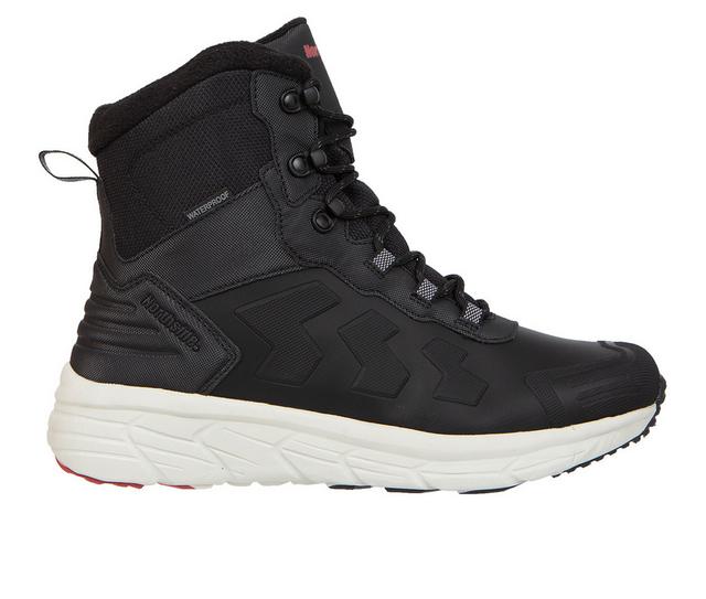 Men's Northside Methow Pass Hiking Boots in Black/White color