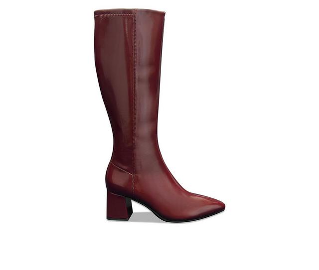 Women's Aerosoles Eliel Boots in Merlot color