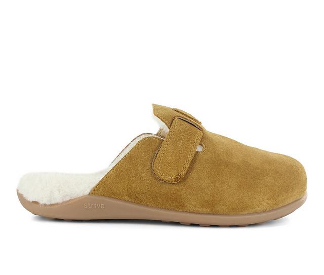 Women's Strive Oslo Clogs in Oak color