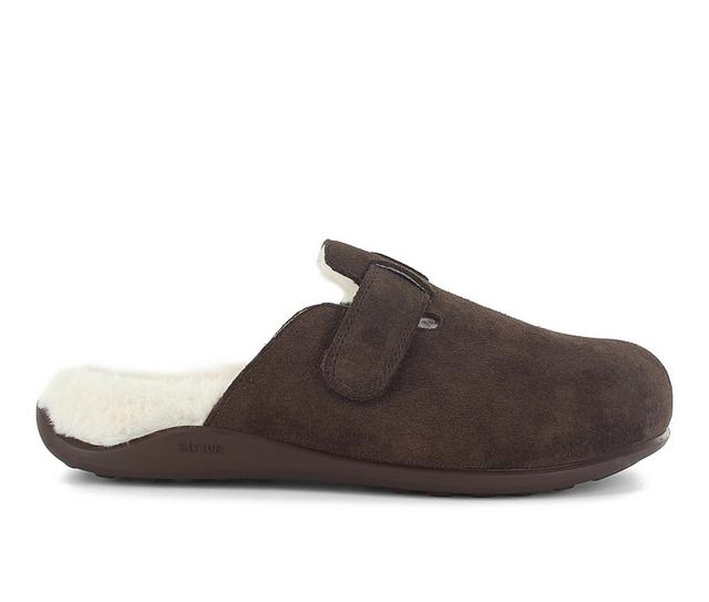 Women's Strive Oslo Clogs in Chocolate color