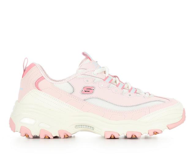 Women's Skechers 150555 Dlites Retro Sneakers in Light Pink color