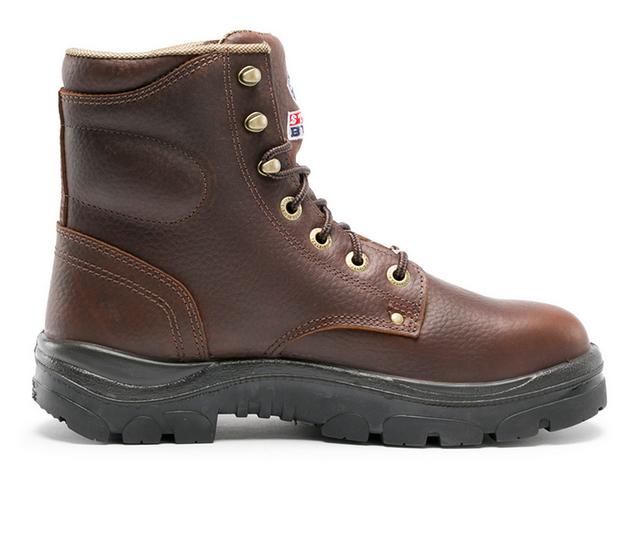 Men's STEEL BLUE Argyle Work Boot Work Boots in Oak color