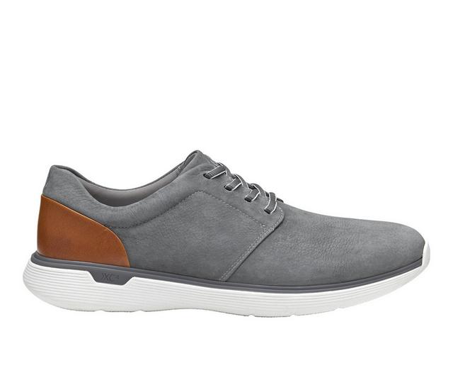 Johnston and Murphy XC4 Prentiss 2 Plain Toe Dress Shoes in Grey color