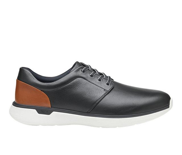 Johnston and Murphy XC4 Prentiss 2 Plain Toe Dress Shoes in Black color