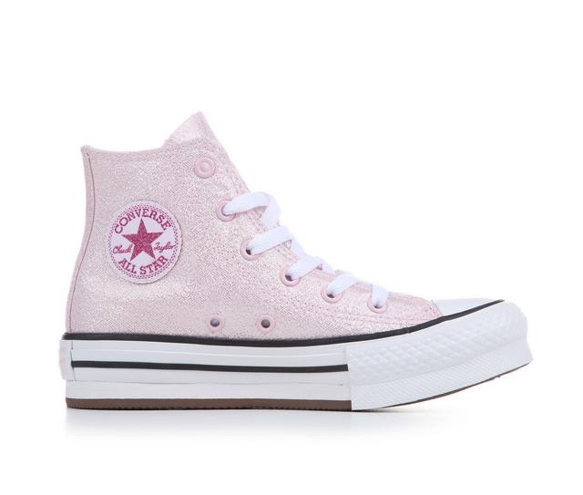 Girls' Converse Little Kid Chuck Taylor Eva Lift Bloom Sneakers in Bloom/White color
