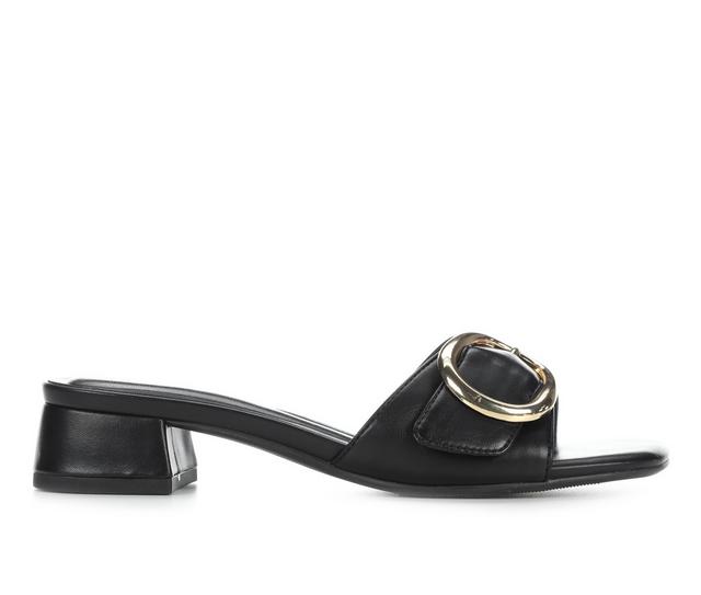 Women's Soda Uzona Dress Sandals in Black color