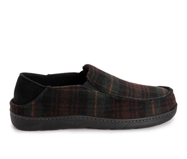 MUK LUKS Own Convertible Slipper Slippers in Brown Plaid color
