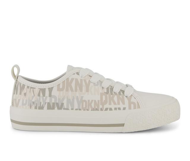 Girls' DKNY Little Kid & Big Kid Hannah Delia Sneakers in White color