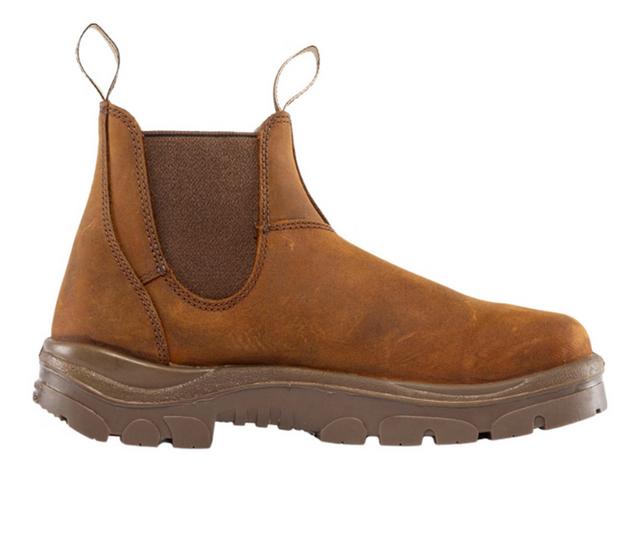 Men's STEEL BLUE Hobart Men's Work Boots in Brown color