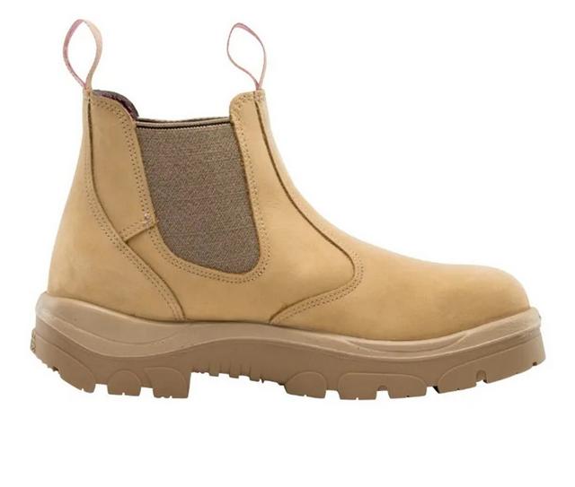 Women's STEEL BLUE Hobart Ladies Work Shoes in Sand color