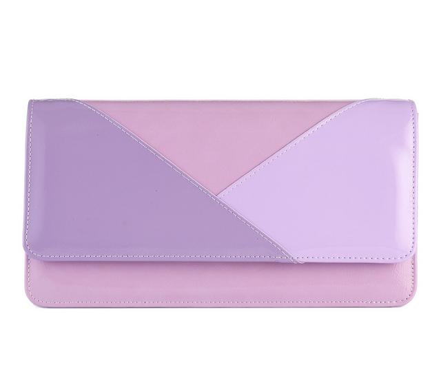 Lady Couture Sandy Bag Handbag in Lilac Multi color