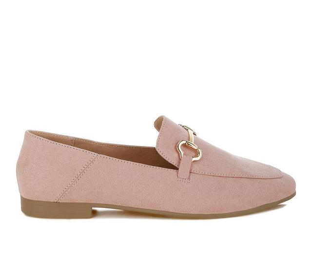 Women's London Rag Noltas Loafer Flats in Pink color
