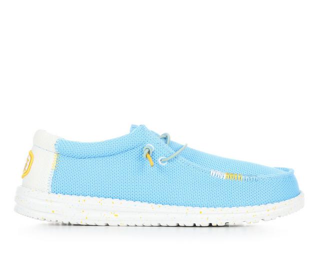 Men's HEYDUDE Wally Argentina Casual Shoes in Blue Multi color