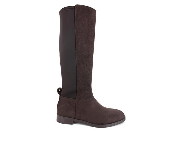 Women's Splendid Manny Knee High Boots in Spice color