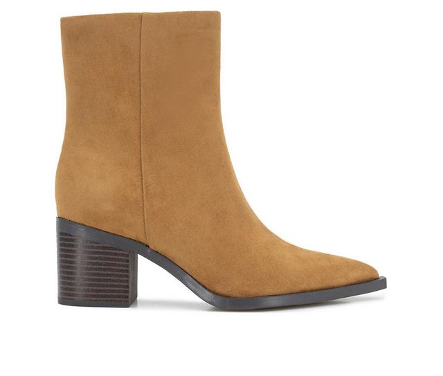 Women's Splendid Sage Booties in Caramel color