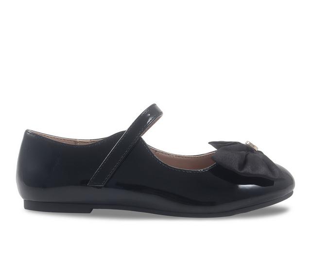 Girls' Jessica Simpson Little Kid & Big Kid Amy Big Bow Flats in Black color