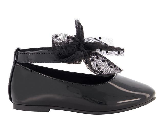 Girls' Jessica Simpson Toddler Amy Tulle Flats in Black color