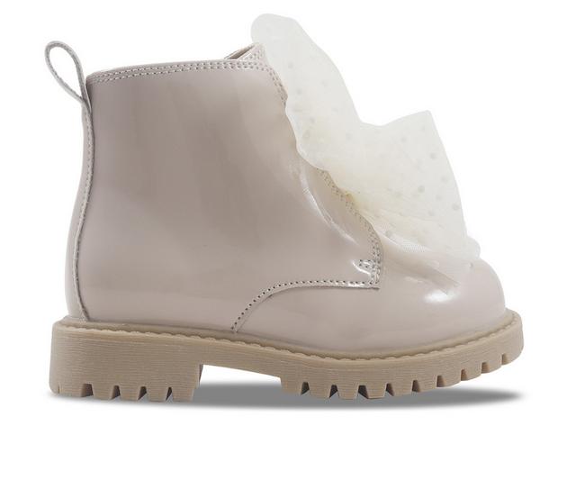 Girls' Jessica Simpson Toddler Daria Double Bow Booties in Cream color