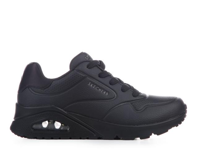 Women's Skechers Street Uno Savvy Debon Air Sneakers in Black Mono color