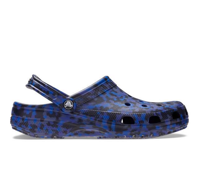 Adults' Crocs Adult's Confetti Clog in Blue Bolt/Multi color