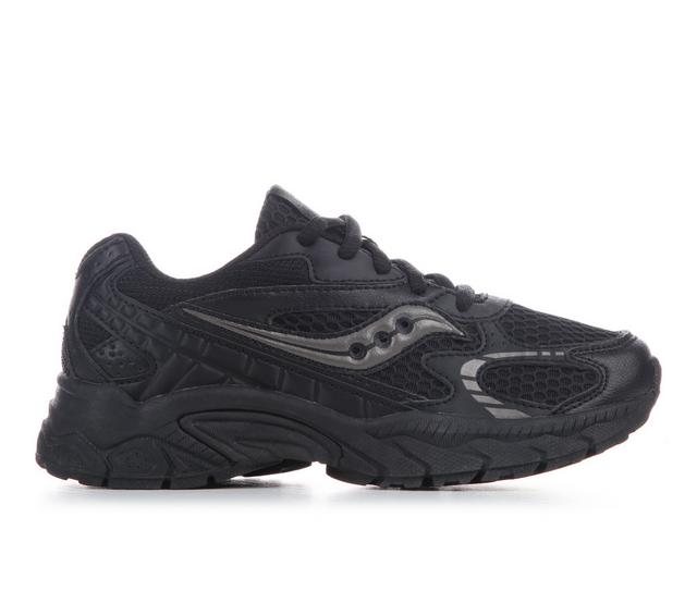Boys' Saucony Little Kid & Big Kid Volt 1000 Wide Running Shoes in Blk/Blk/Wide color