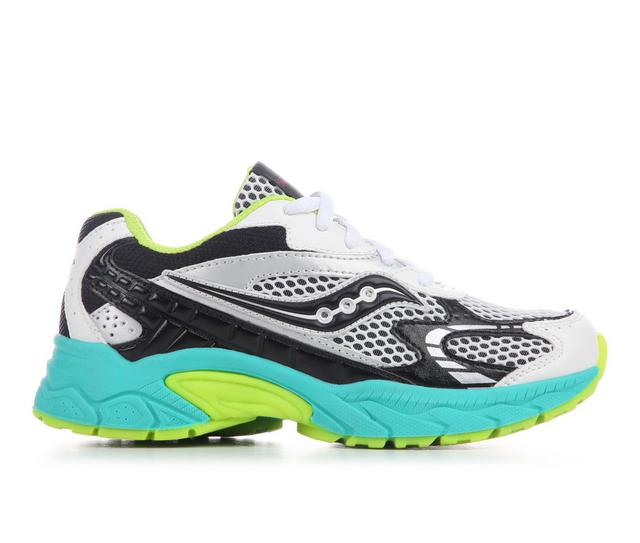 Boys' Saucony Little Kid & Big Kid Volt 1000 Running Shoes in White/Multi color