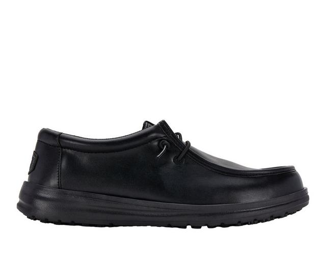 Men's HEYDUDE Wally Work CE Classic Safety Shoes in Black color