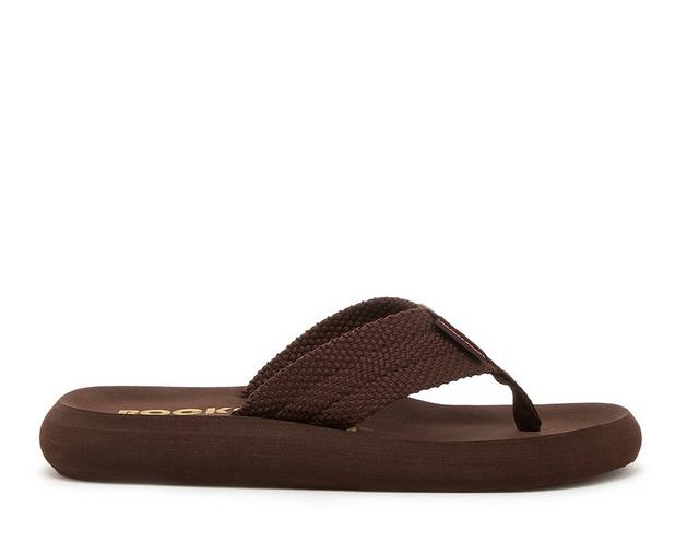 Women's Rocket Dog Sunset Flip-Flops in Tribal Brown color