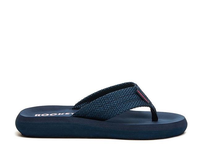 Women's Rocket Dog Sunset Flip-Flops in Navy color