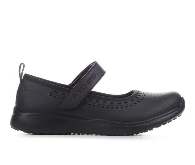 Girls' Skechers Little Kid & Big Kid Microstrides Shoes in Black/Black color