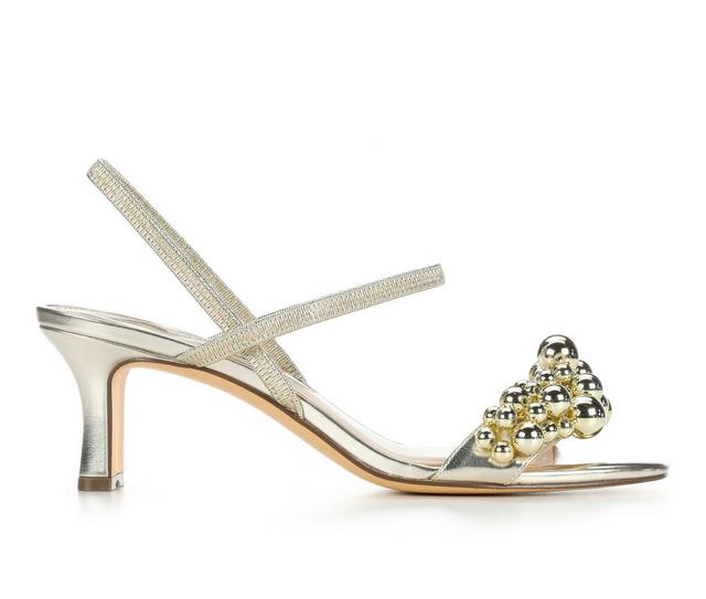 Women's N by Nina Baruca Special Occasion Shoes in Platino color
