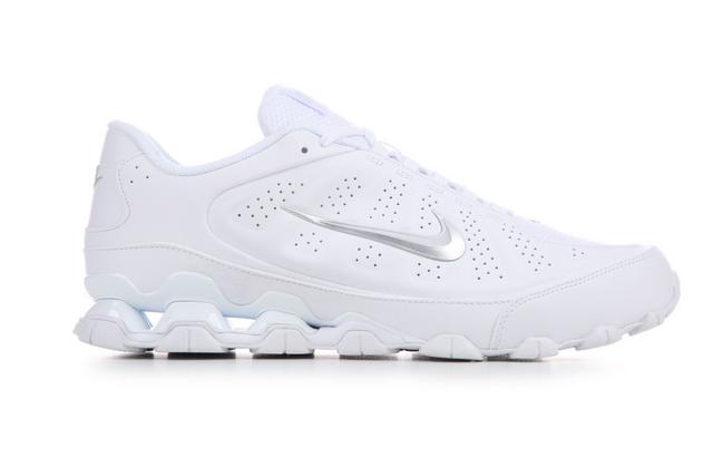Men's Nike Reax 8 TR NSW Training Shoes in Wht/Wht color