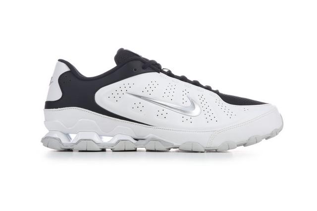 Men's Nike Reax 8 TR NSW Training Shoes in Wht/Sil/Blk color