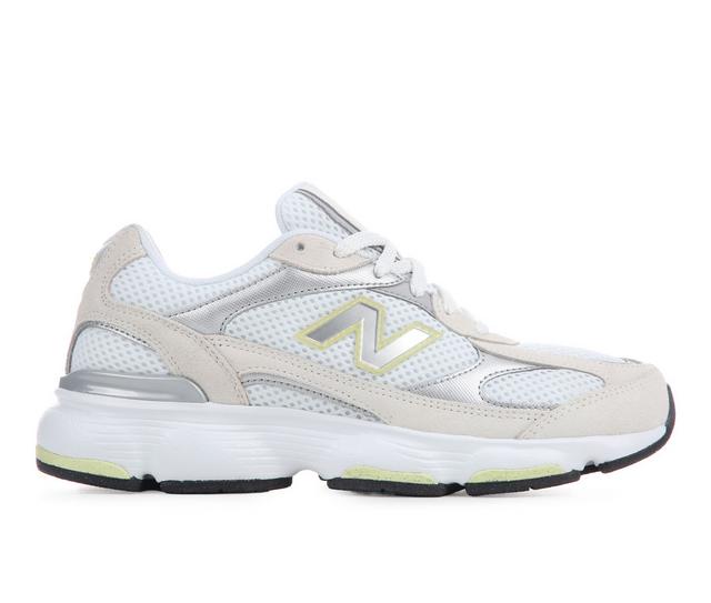 Women's New Balance W603 Sneakers in Wht/Fennel Seed color