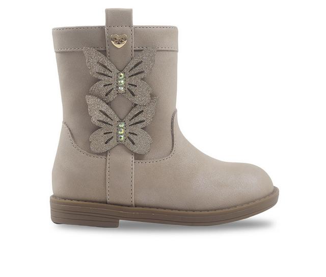 Girls' Jessica Simpson Toddler Evie Ellis Mid-calf Boots in Tan color
