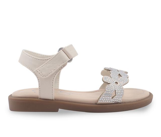 Girls' Jessica Simpson Toddler Georgie Sydni Sandals in Sand color