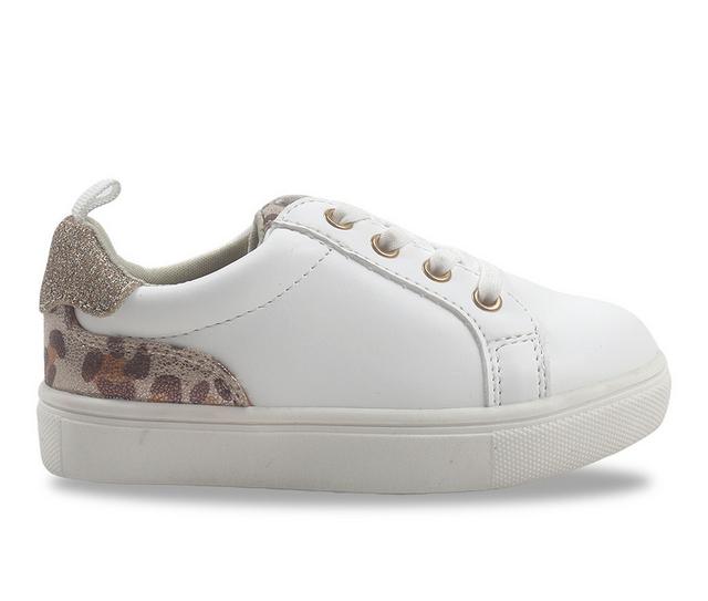 Girls' Jessica Simpson Toddler Gina Micole Sneakers in White color