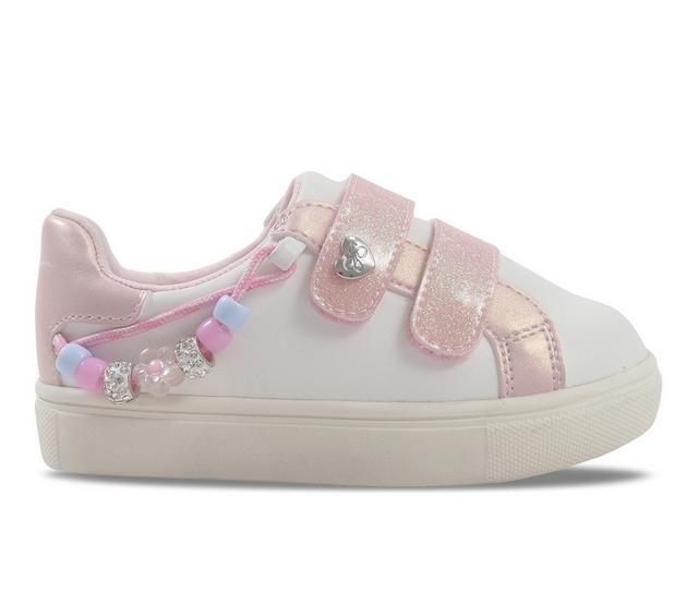 Girls' Jessica Simpson Toddler Gina Ryann Sneakers in White color
