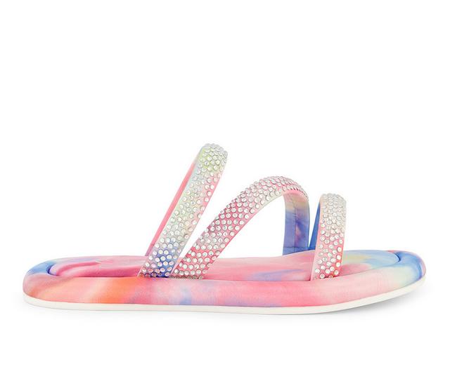 Girls' Jessica Simpson Little Kid & Big Kid Kaylen Strap Sandals in Tie Dye color