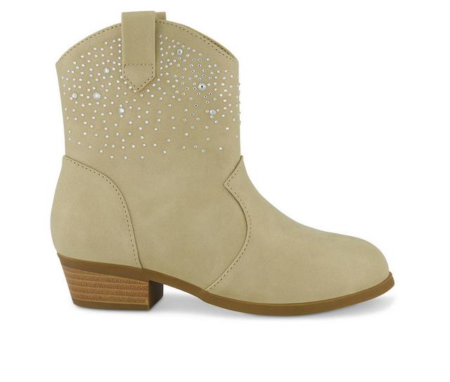 Girls' Jessica Simpson Little Kid & Big Kid Layla Fade Western Boots in Gold color