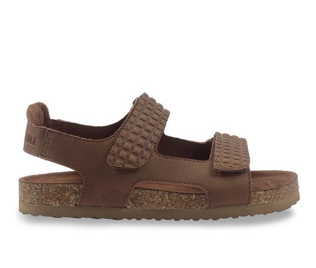 Boys' Kenneth Cole Little Kid & Big Kid Silas Betzalel Sandals in Cognac color