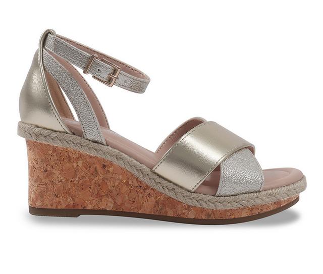 Girls' Kenneth Cole Little Kid & Big Kid Anastasia Charlie Dress Shoes in Soft Gold color