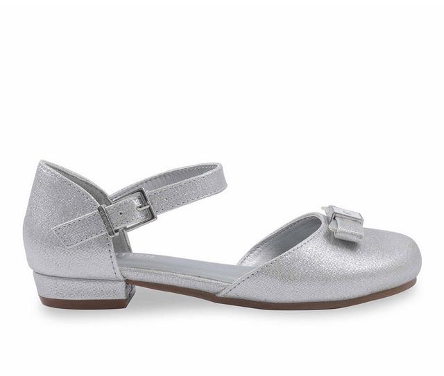 Girls' Kenneth Cole Little Kid & Big Kid Bella Candace Sandals in Silver color