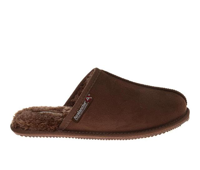 Men's Avalanche Cozy Suede O-AV92225M Slippers in Brown color
