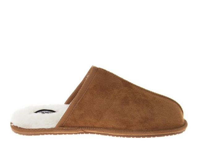 Men's Avalanche Cozy Suede O-AV92225M Slippers in Chestnut color