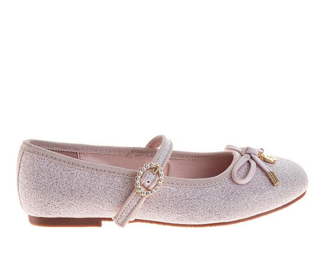 Girls' Badgley Mischka Little Kid & Big Kid O-BM98334 Flats in Pink color