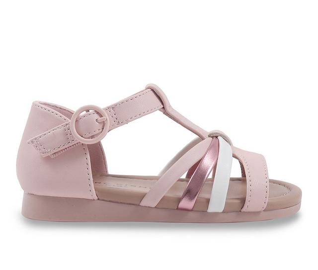 Girls' Marc Fisher Children's Toddler Apple Atlas Sandals in Blush color
