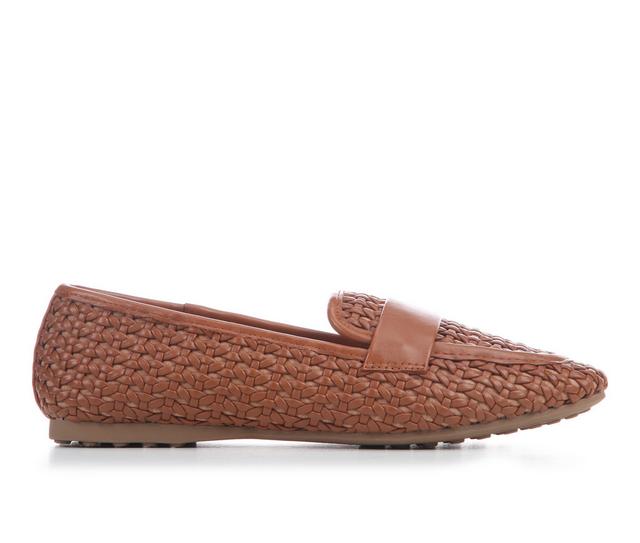 Women's Vintage 7 Eight Sibbell Flats in Tan color